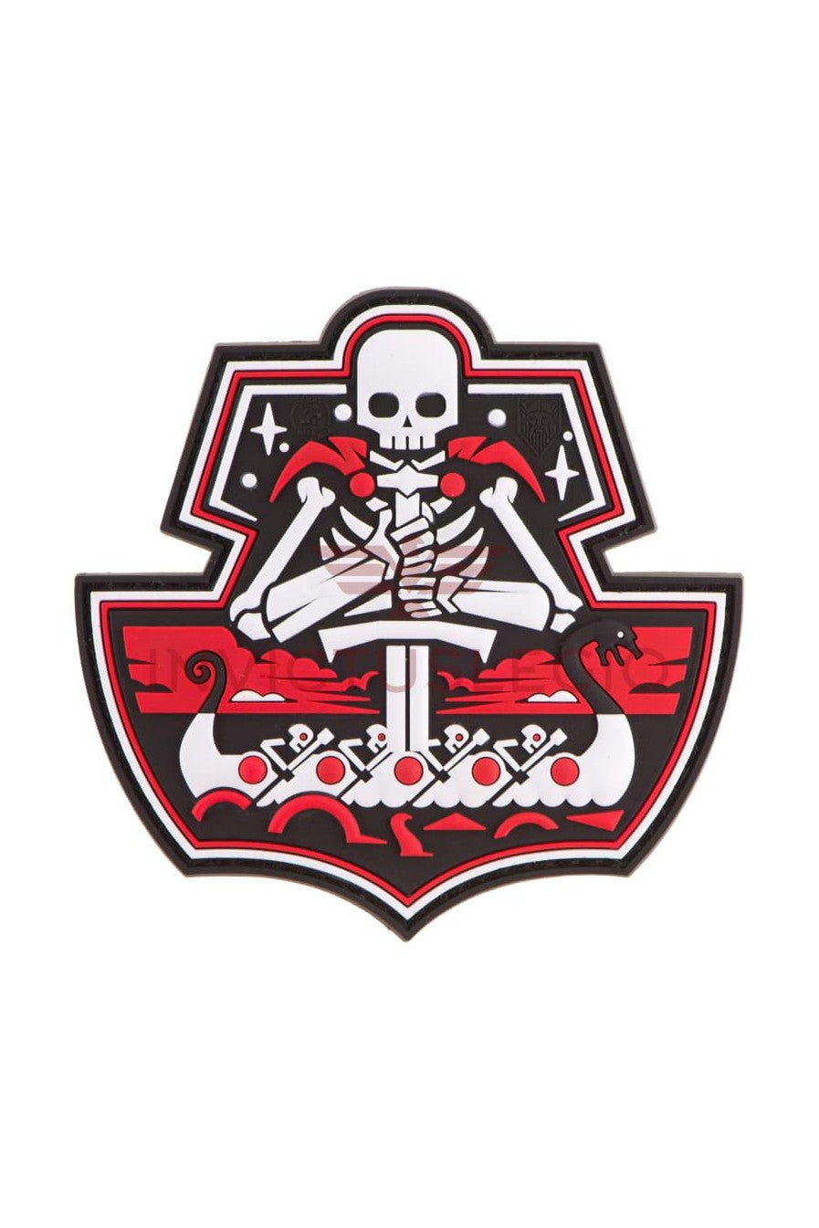 JTG GHOST SHIP SKULL RUBBER PATCH - INVICTUSLEGIO