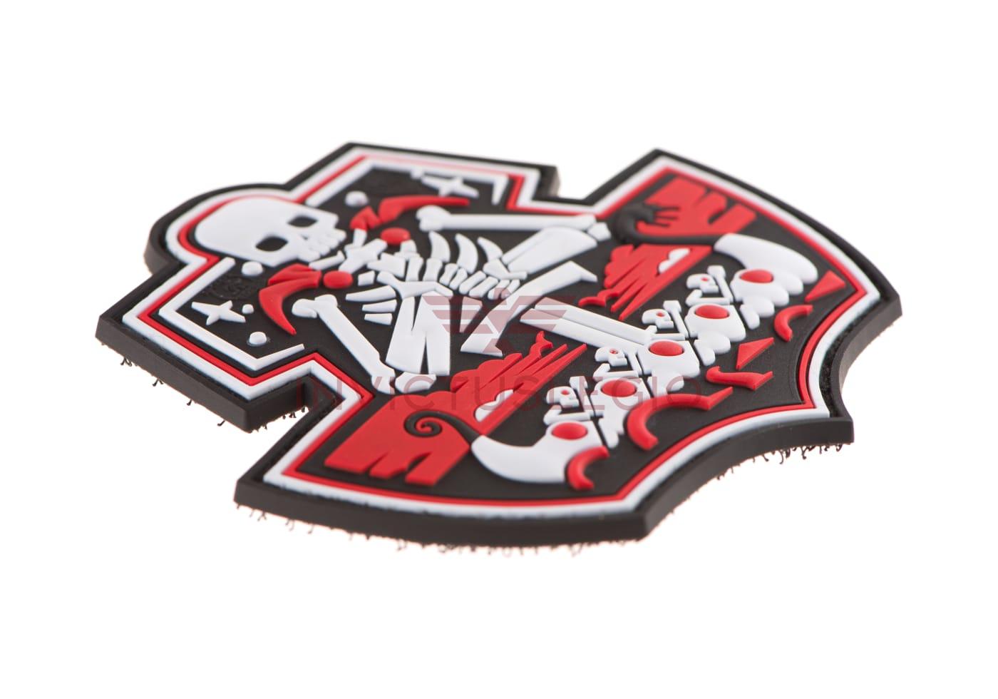 JTG GHOST SHIP SKULL RUBBER PATCH - INVICTUSLEGIO