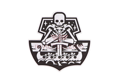 JTG GHOST SHIP SKULL RUBBER PATCH - INVICTUSLEGIO