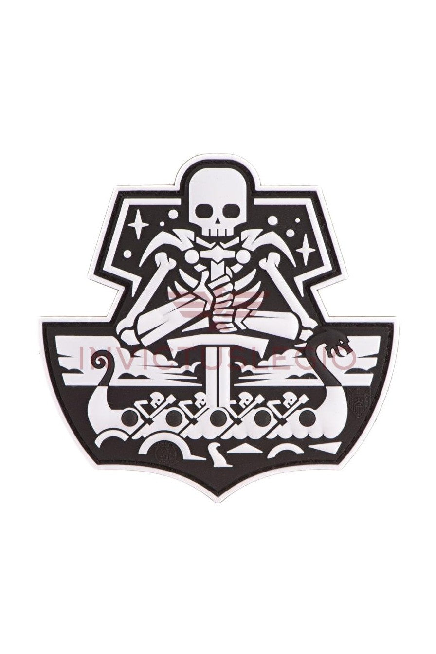 JTG GHOST SHIP SKULL RUBBER PATCH - INVICTUSLEGIO