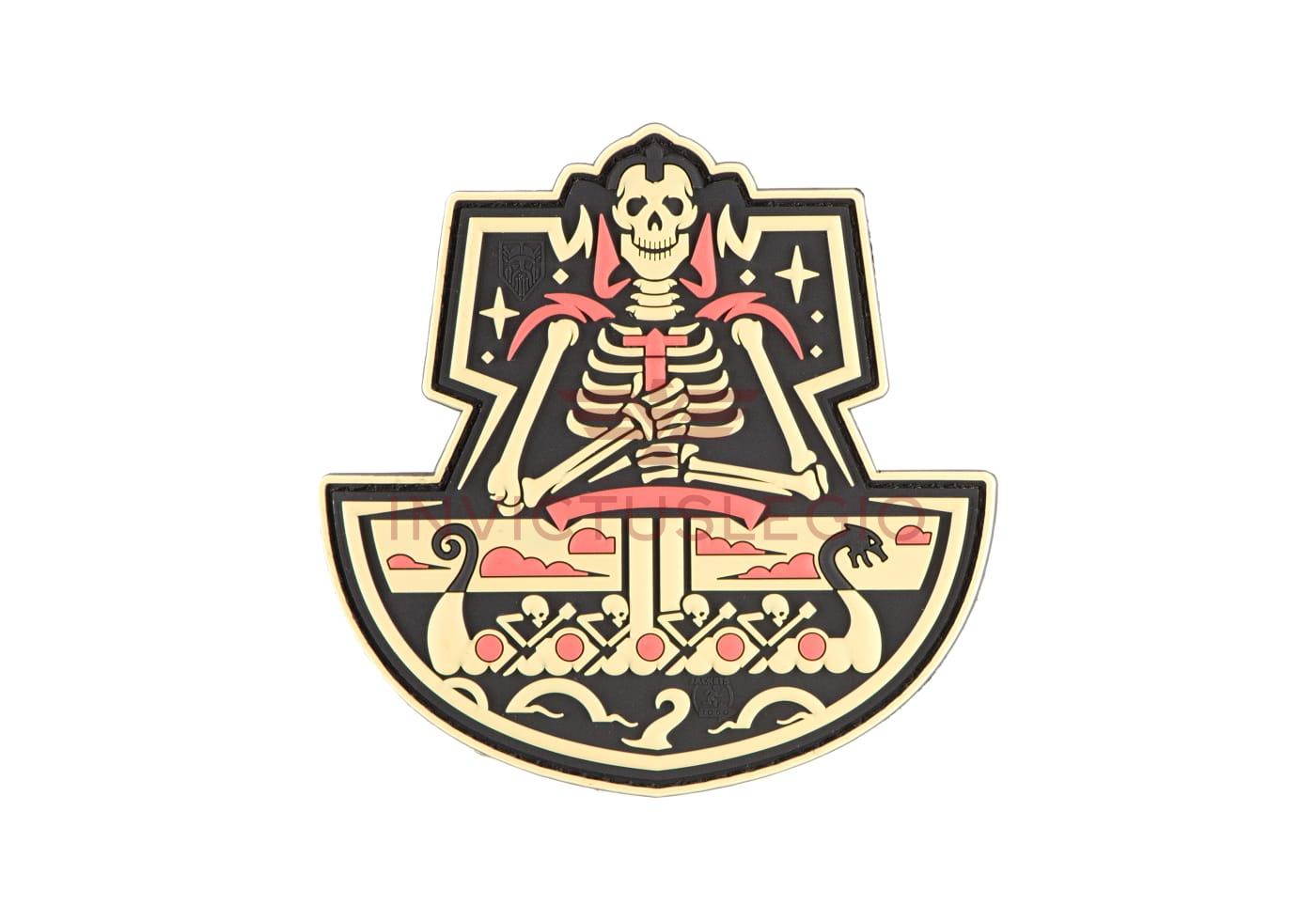 JTG GHOST SHIP SKULL RUBBER PATCH - INVICTUSLEGIO