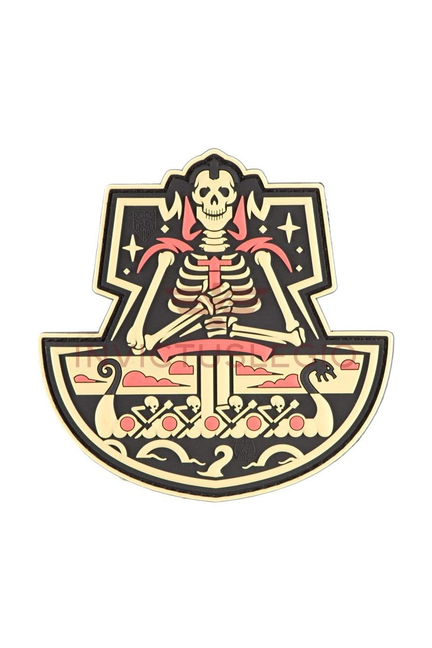 JTG GHOST SHIP SKULL RUBBER PATCH - INVICTUSLEGIO