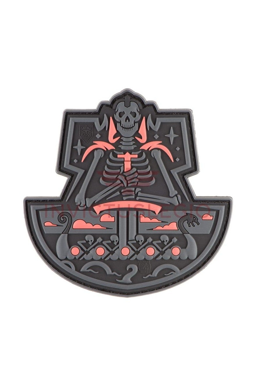 JTG GHOST SHIP SKULL RUBBER PATCH - INVICTUSLEGIO