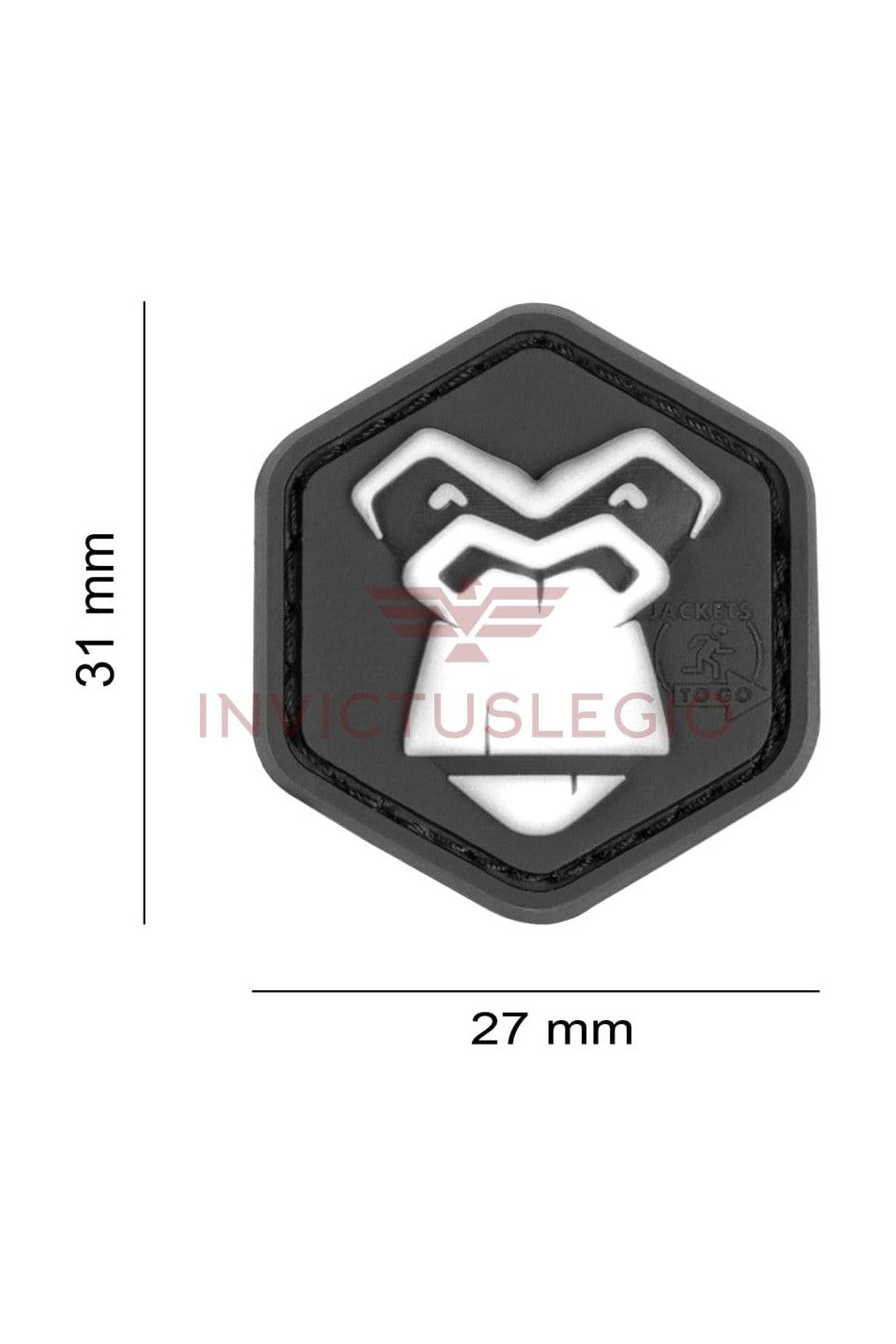 JTG GORILLA CAT EYE RUBBER PATCH - INVICTUSLEGIO