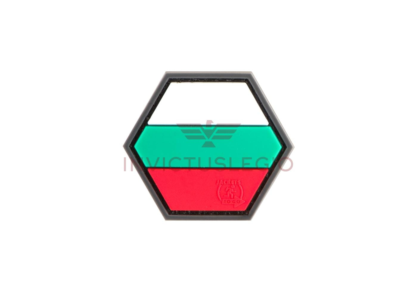 JTG HEXAGON BULGARIAN FLAG RUBBER PATCH - INVICTUSLEGIO