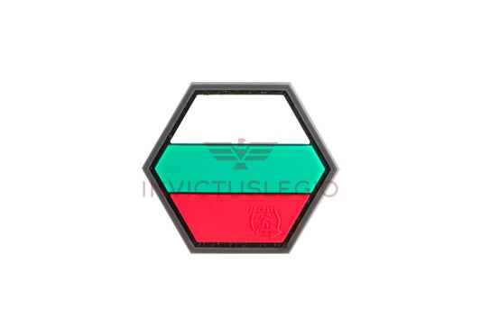 JTG HEXAGON BULGARIAN FLAG RUBBER PATCH - INVICTUSLEGIO