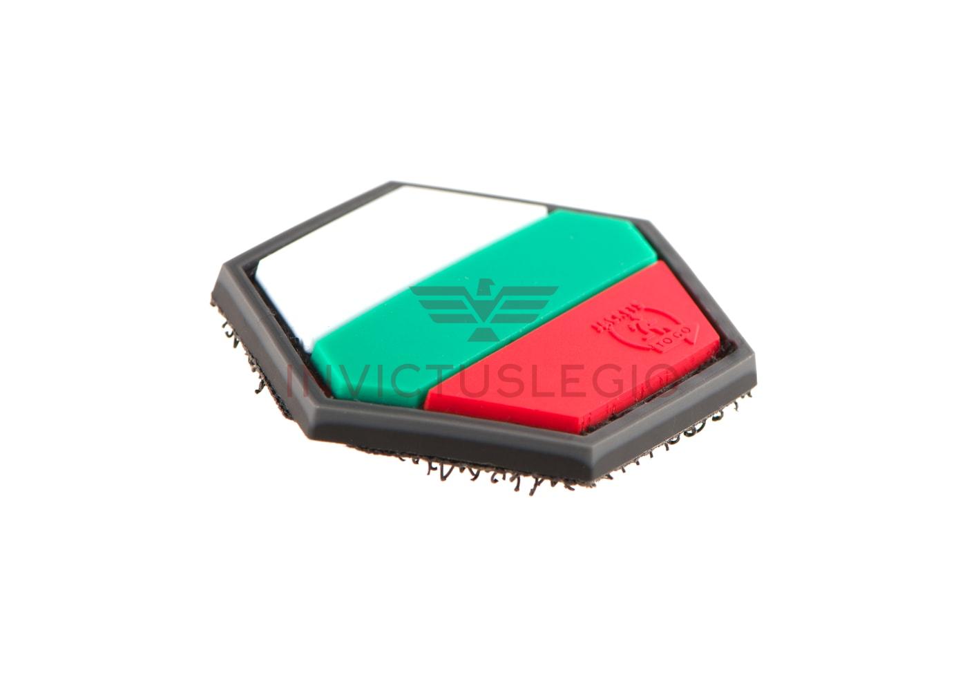JTG HEXAGON BULGARIAN FLAG RUBBER PATCH - INVICTUSLEGIO