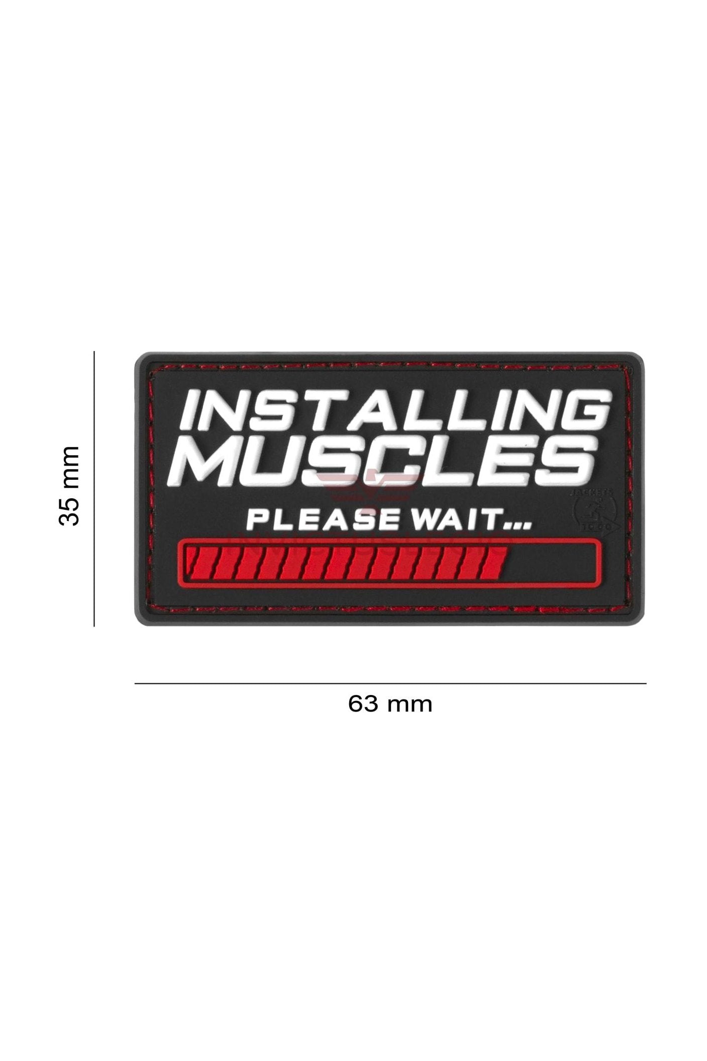 JTG INSTALLING MUSCLES RUBBER PATCH - INVICTUSLEGIO