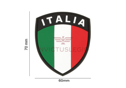 JTG ITALIA FLAG RUBBER PATCH - INVICTUSLEGIO