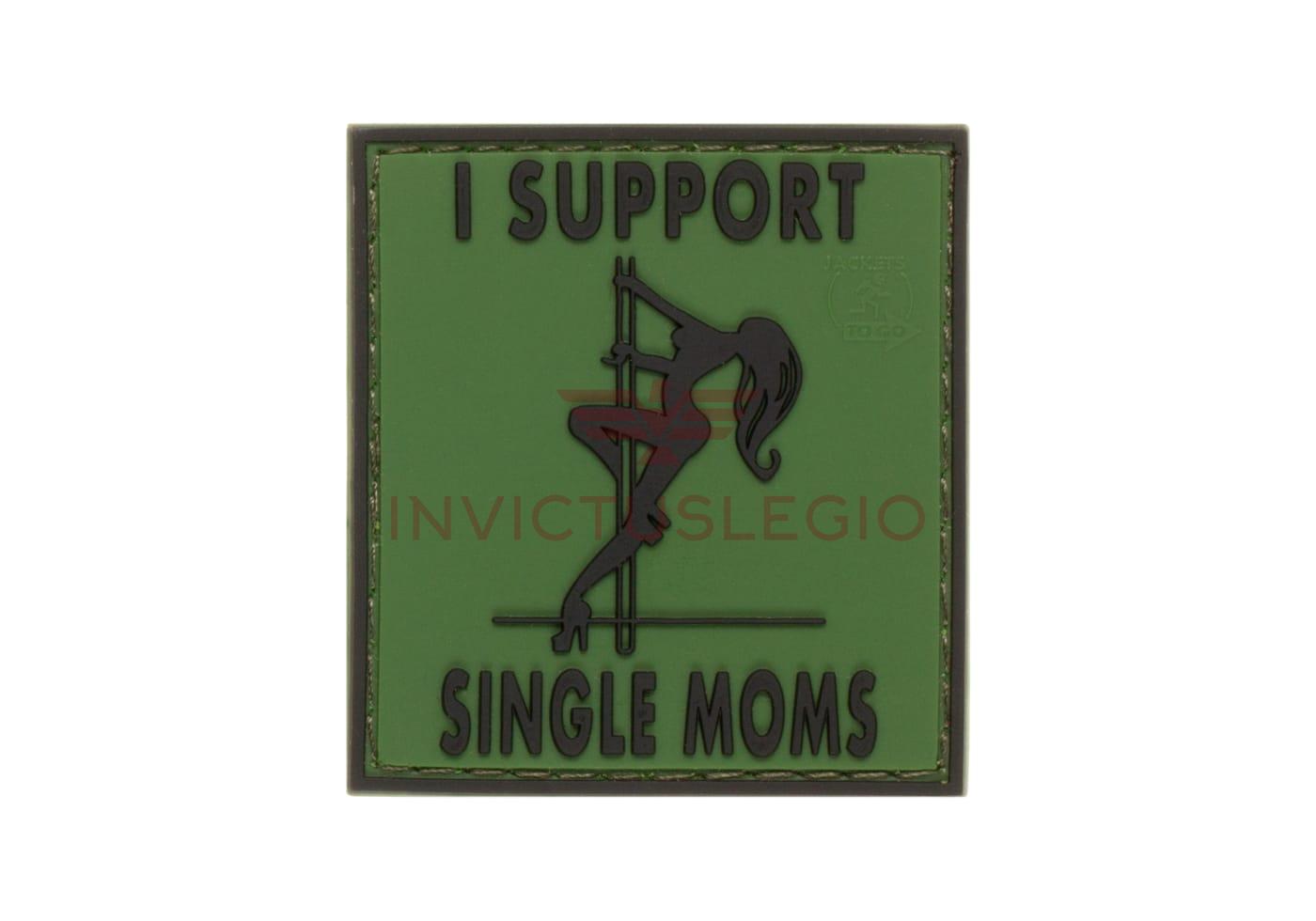 JTG I SUPPORT SINGLE MUMS RUBBER PATCH - INVICTUSLEGIO