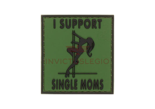 JTG I SUPPORT SINGLE MUMS RUBBER PATCH - INVICTUSLEGIO