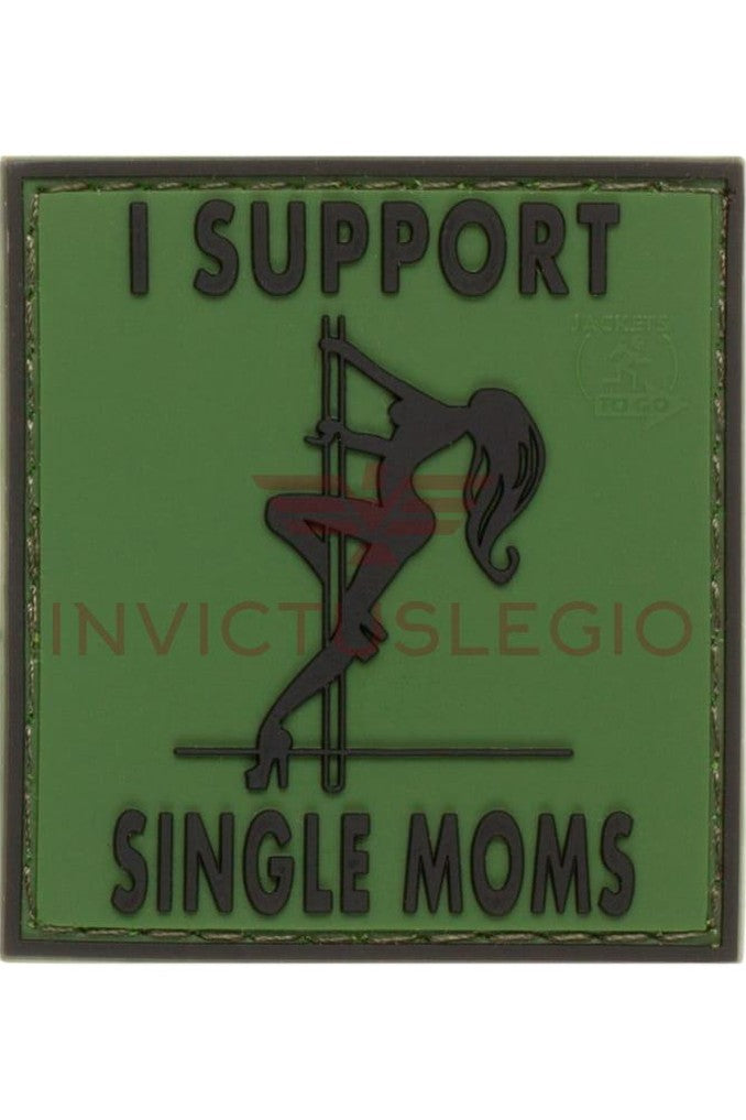 JTG I SUPPORT SINGLE MUMS RUBBER PATCH - INVICTUSLEGIO