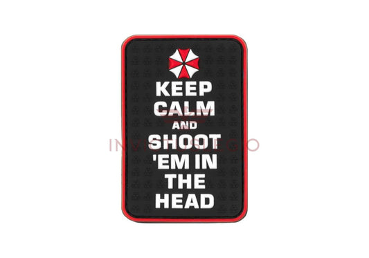 JTG KEEP CALM AND SHOOT RUBBER PATCH - INVICTUSLEGIO