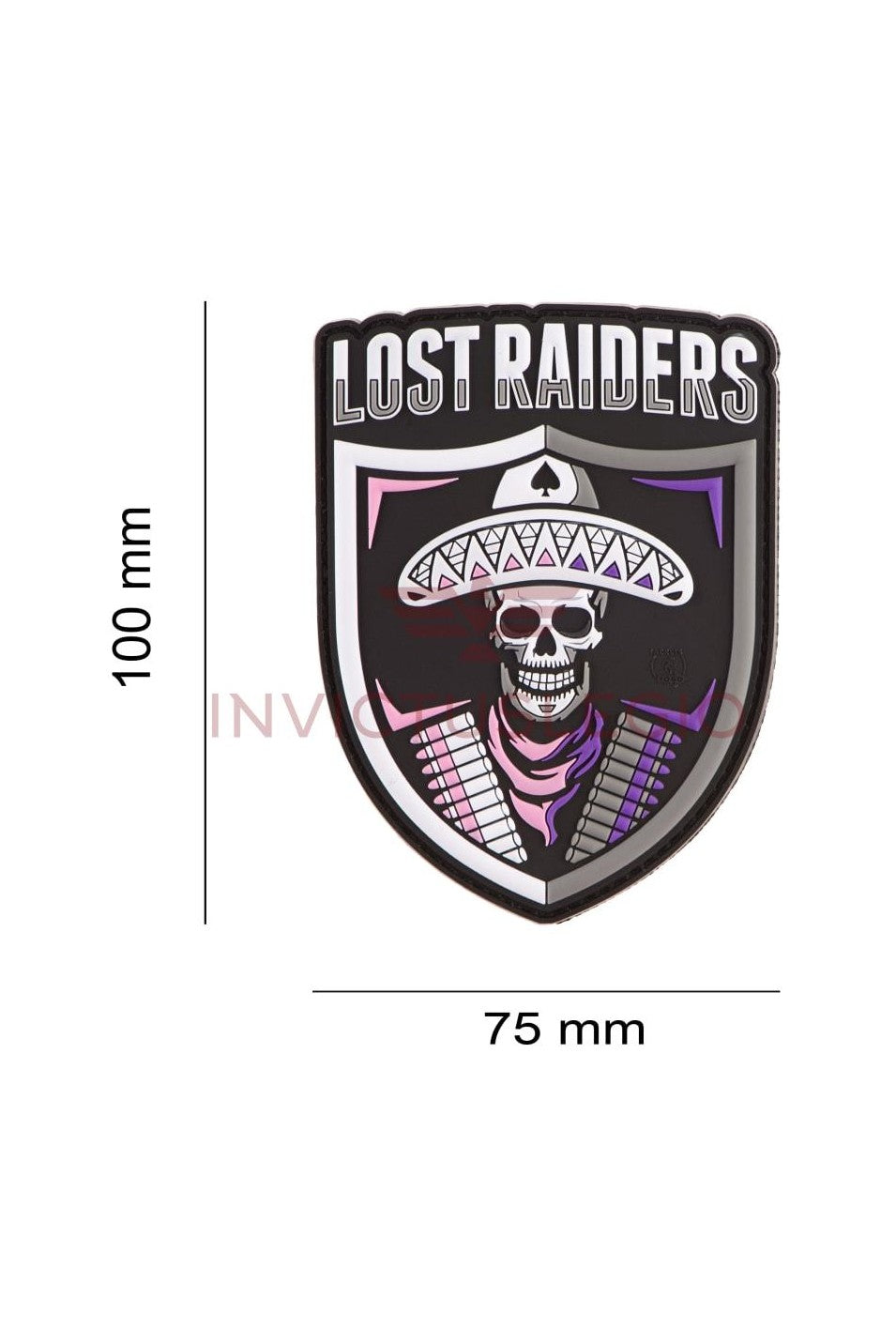 JTG LOST RAIDERS RUBBER PATCH - INVICTUSLEGIO