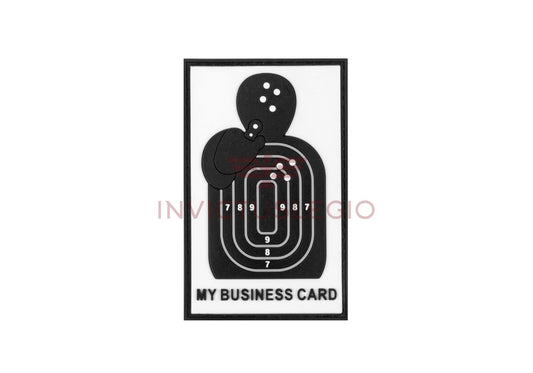 JTG MY BUSINESS CARD RUBBER PATCH - INVICTUSLEGIO