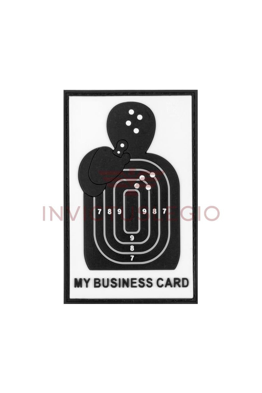 JTG MY BUSINESS CARD RUBBER PATCH - INVICTUSLEGIO