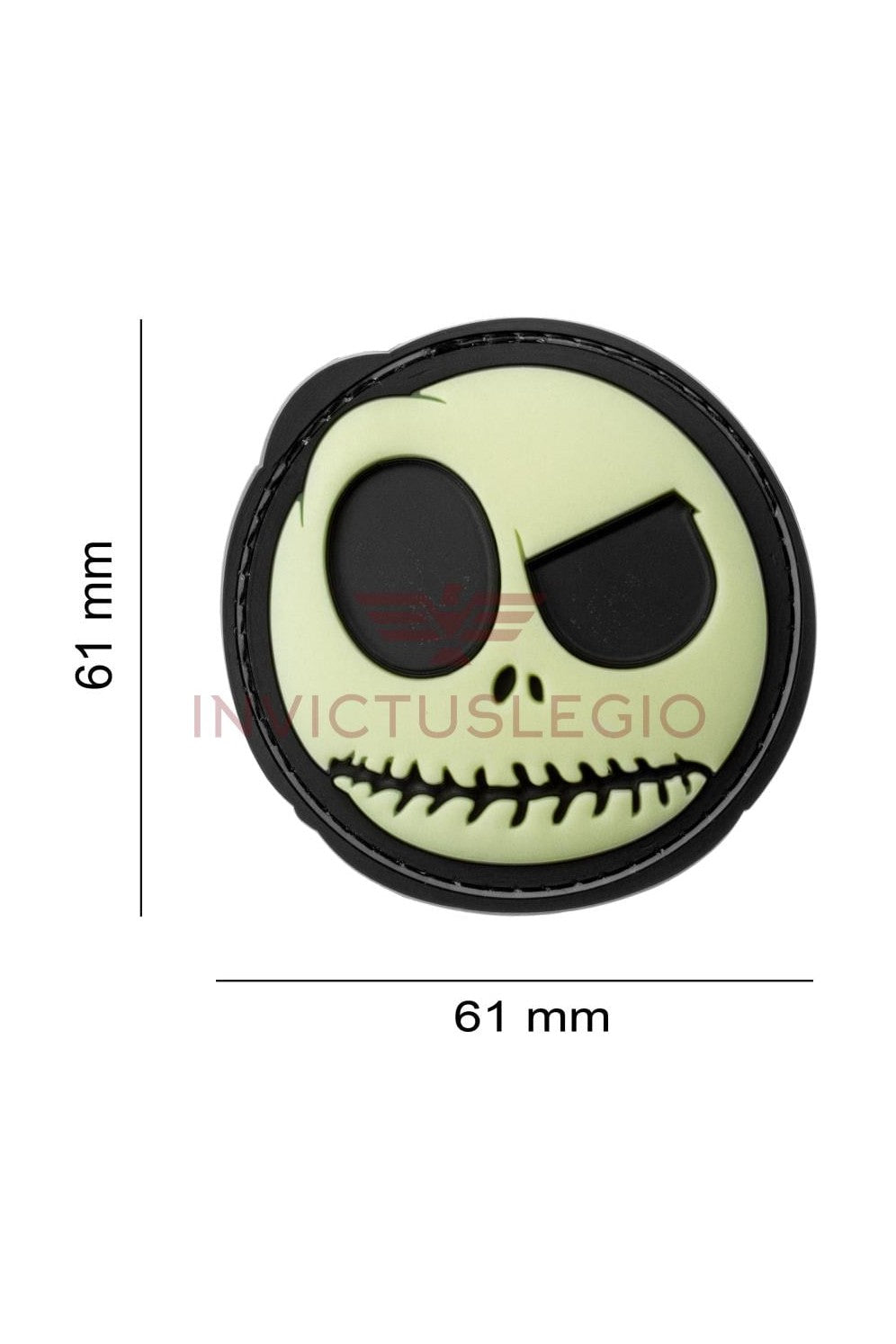 JTG NIGHTMARE RUBBER PATCH Glow - INVICTUSLEGIO