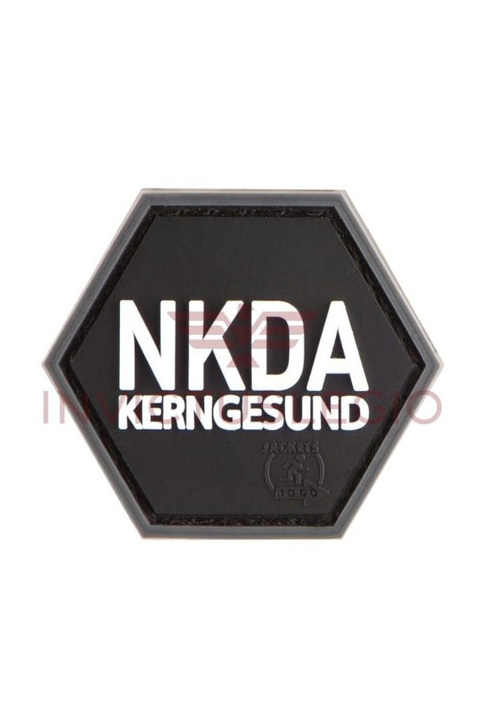 JTG NKDA KERNGESUND HEXAGON RUBBER PATCH - INVICTUSLEGIO