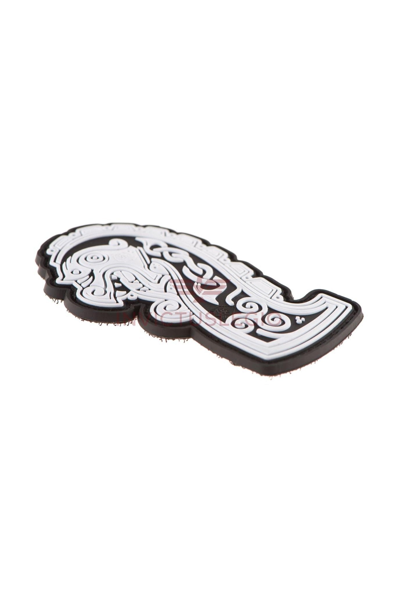 JTG NORTHMAN DRAGON SHIP HEAD RUBBER PATCH - INVICTUSLEGIO