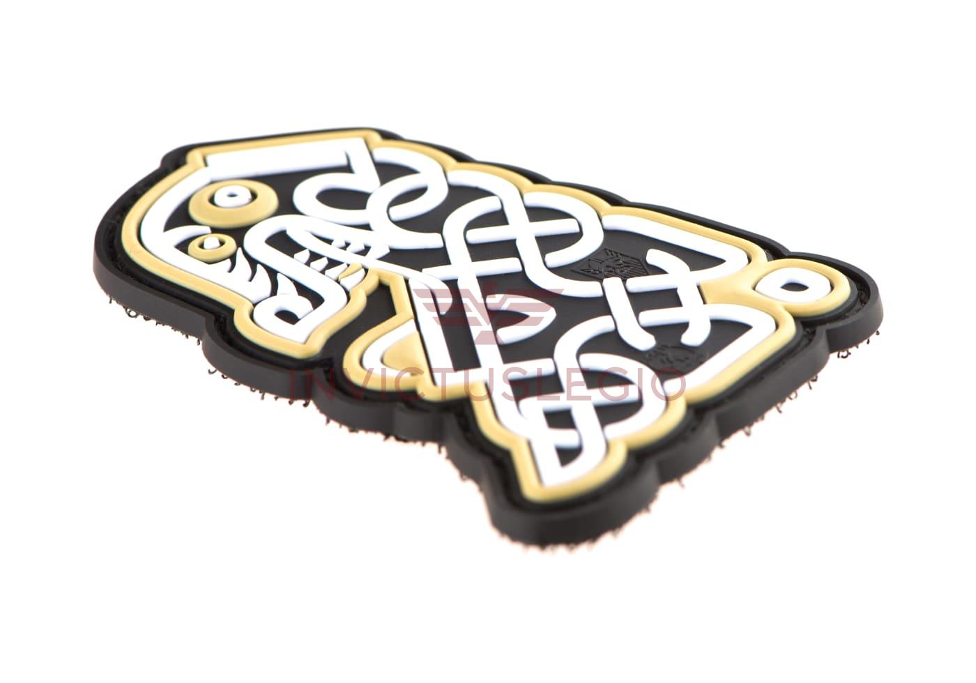 JTG NORTHMAN TRIBAL DRAGON SHIP HEAD RUBBER PATCH - INVICTUSLEGIO