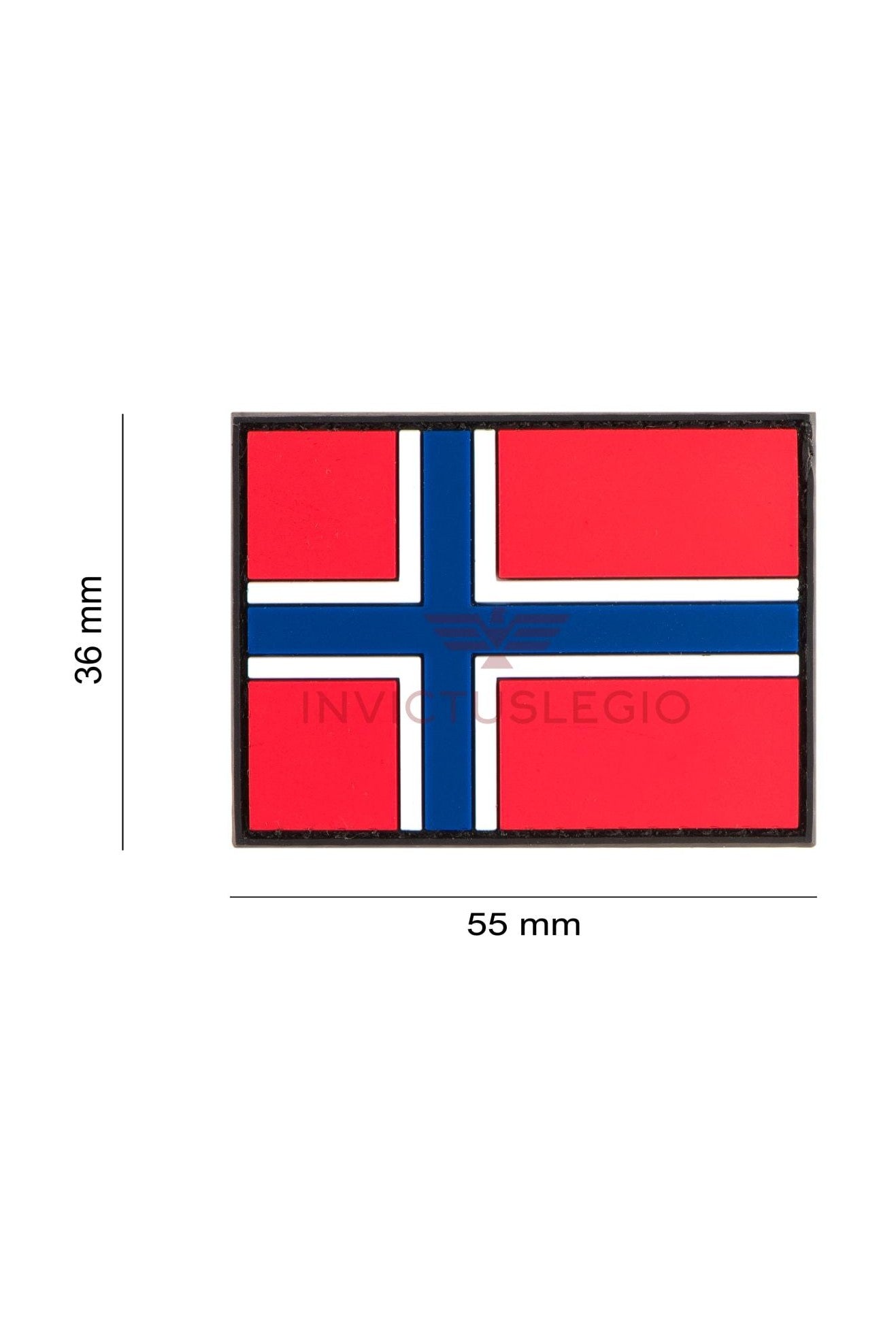JTG NORWAY FLAG RUBBER PATCH - INVICTUSLEGIO