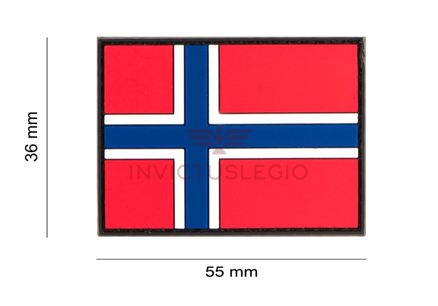 JTG NORWAY FLAG RUBBER PATCH - INVICTUSLEGIO