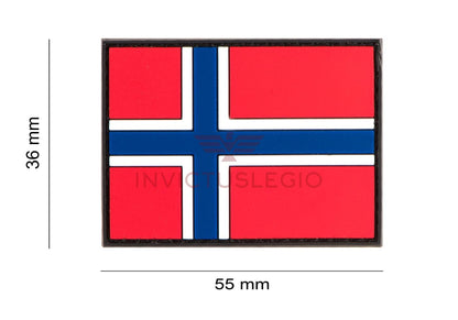 JTG NORWAY FLAG RUBBER PATCH - INVICTUSLEGIO