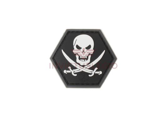 JTG NO FEAR PIRATE RUBBER PATCH - INVICTUSLEGIO
