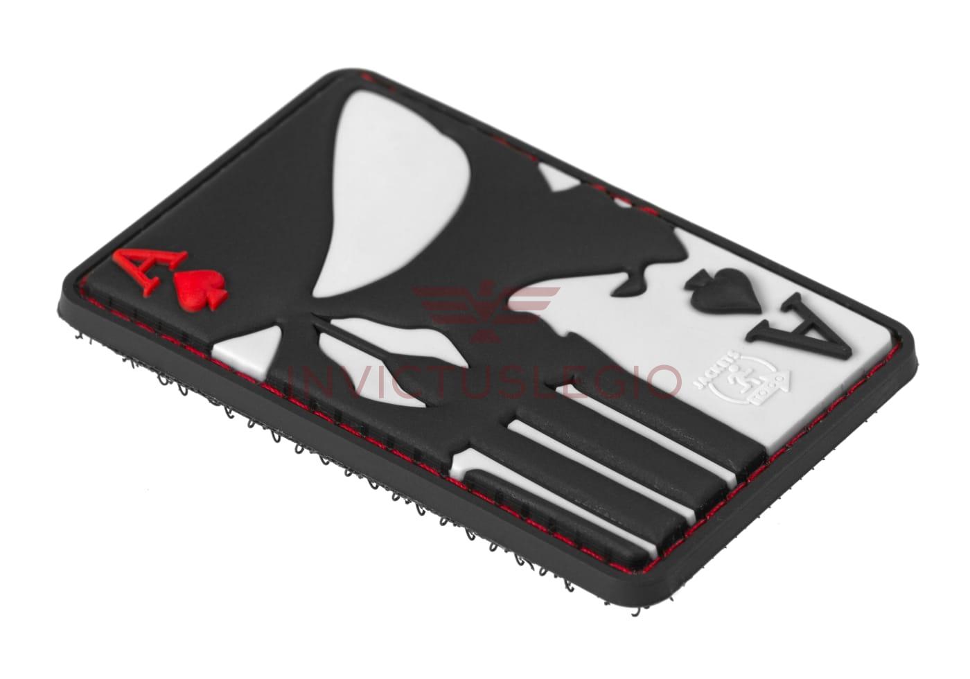 JTG PUNISHER ACE OF SPADES RUBBER PATCH - INVICTUSLEGIO