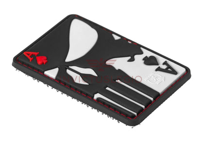 JTG PUNISHER ACE OF SPADES RUBBER PATCH - INVICTUSLEGIO