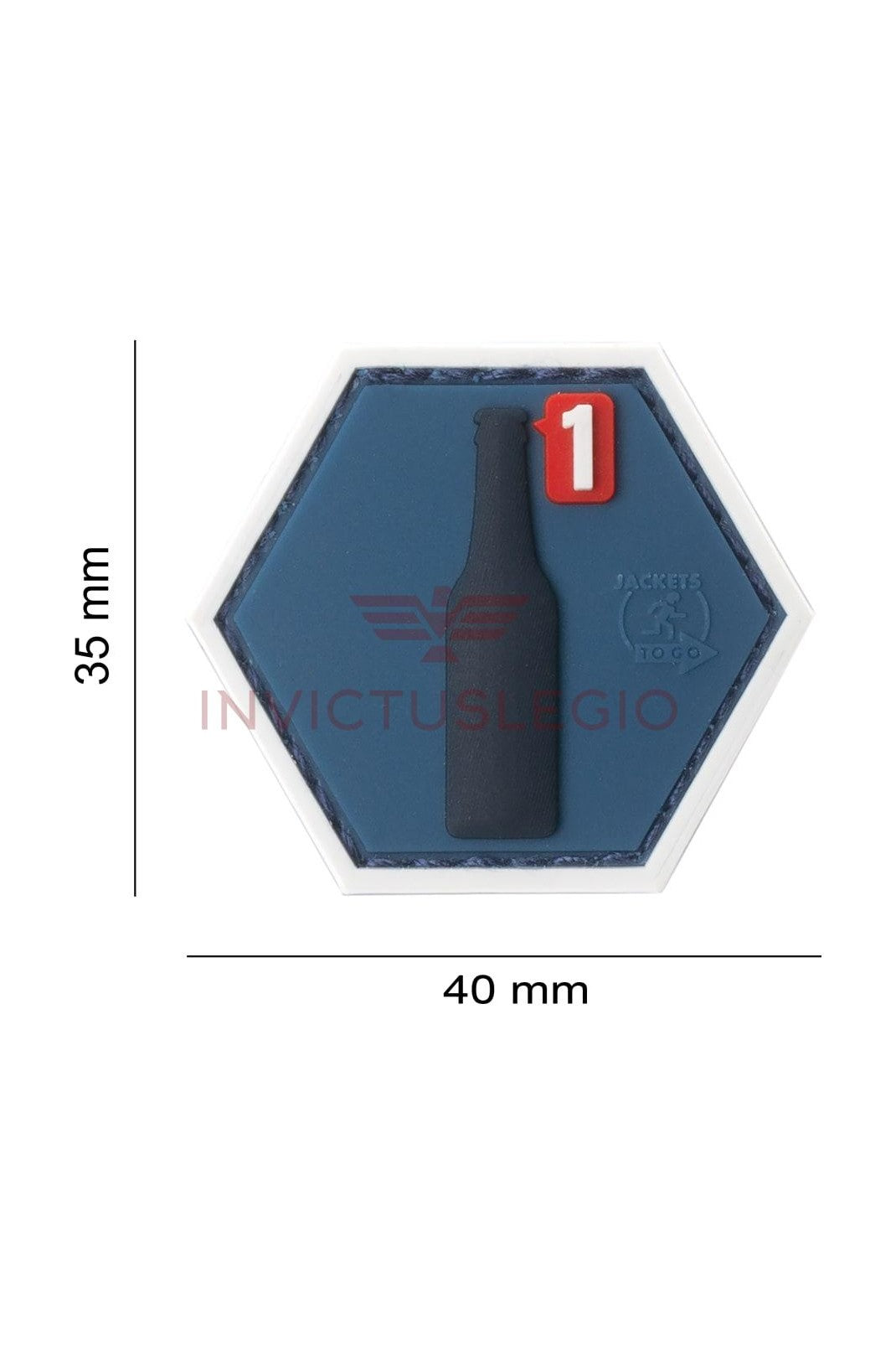 JTG REQUEST BEER RUBBER PATCH - INVICTUSLEGIO