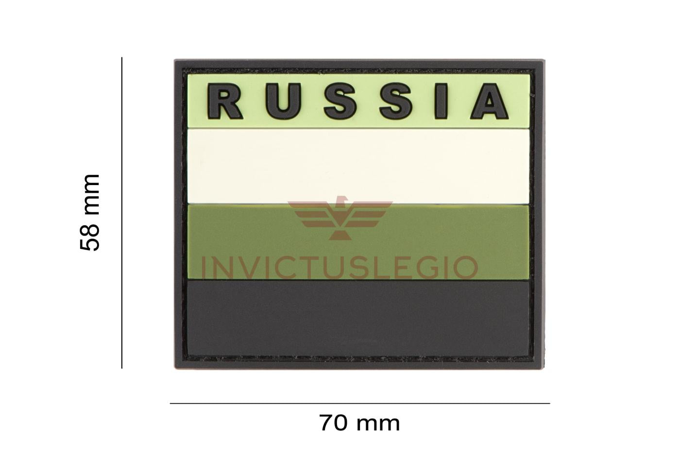 JTG RUSSIA FLAG RUBBER PATCH - INVICTUSLEGIO