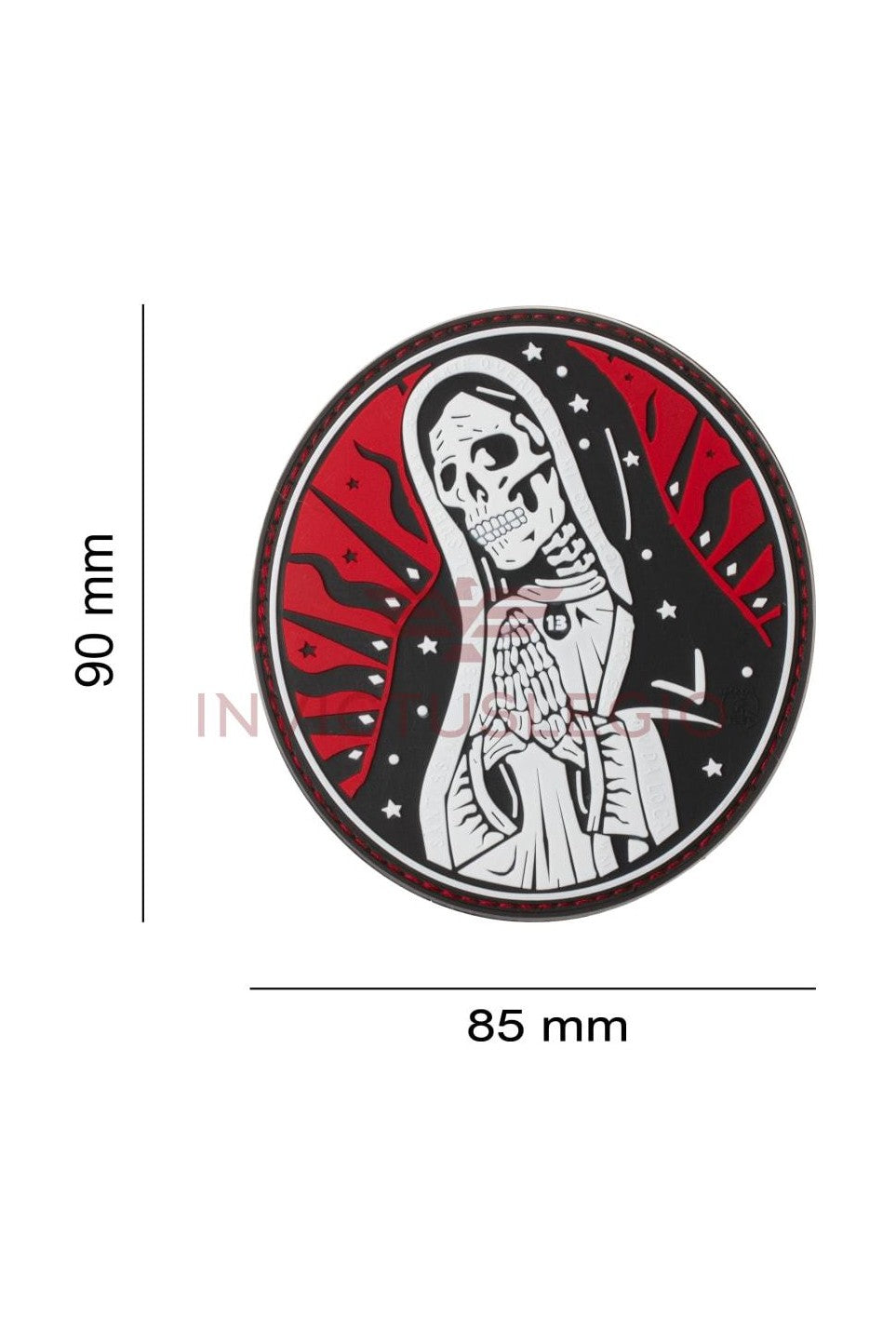 JTG SANTA MUERTE RUBBER PATCH - INVICTUSLEGIO