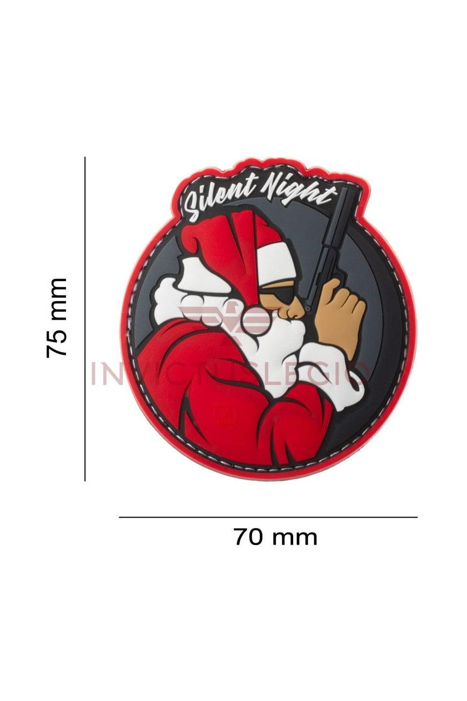 JTG SILENT NIGHT OPERATOR RUBBER PATCH - INVICTUSLEGIO