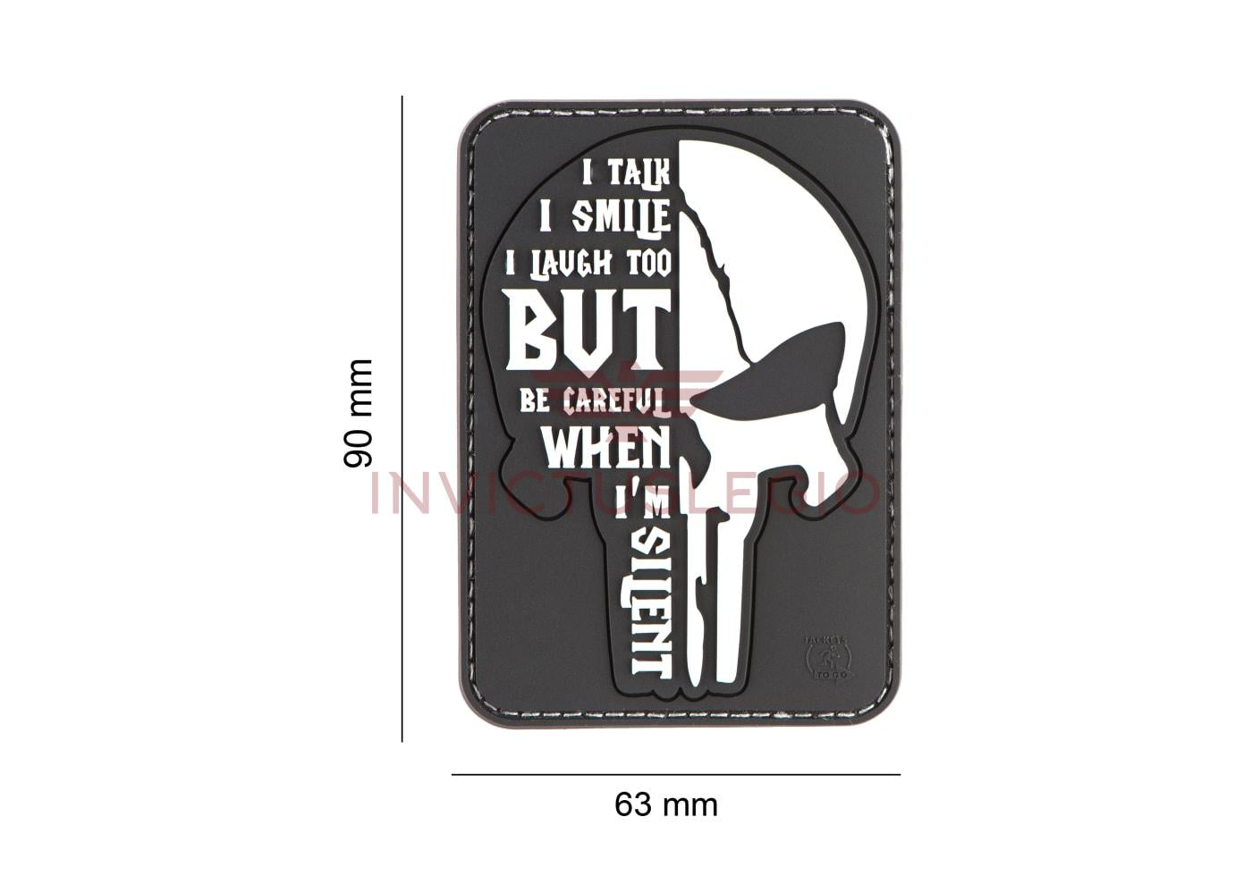 JTG SILENT PUNISHER RUBBER PATCH - INVICTUSLEGIO