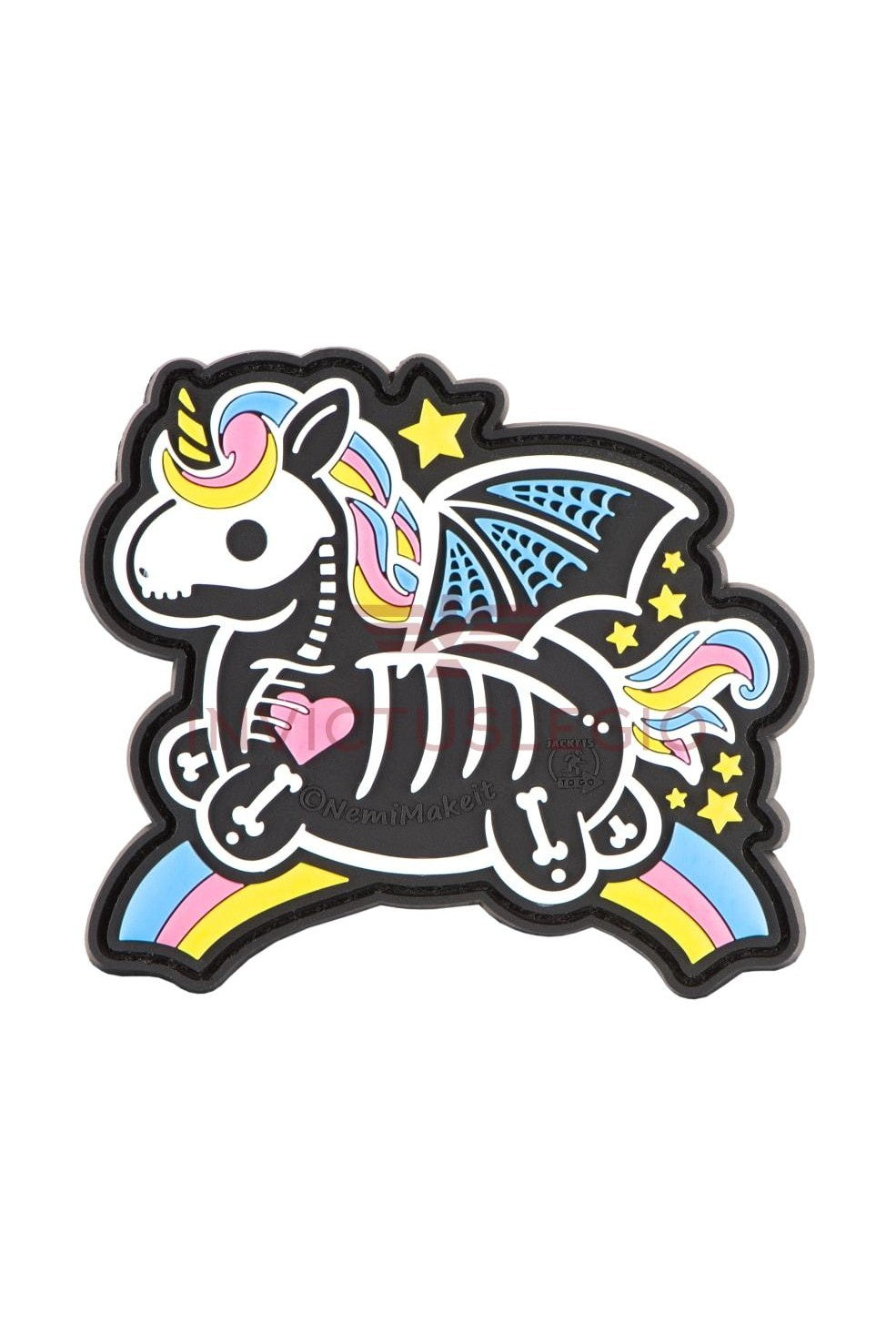 JTG SKELETON UNICORN RUBBER PATCH - INVICTUSLEGIO