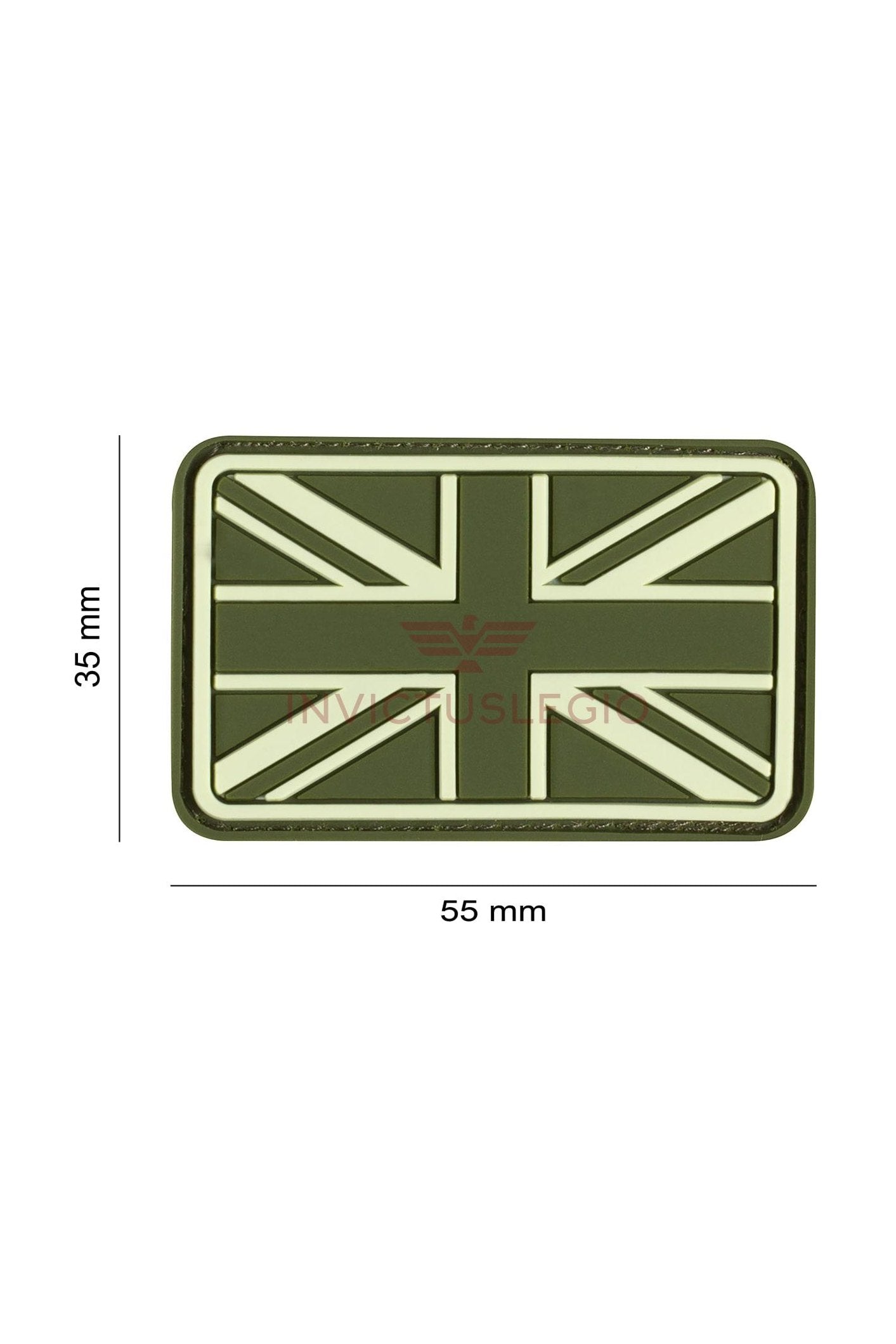 JTG SMALL GREAT BRITAIN FLAG RUBBER PATCH - INVICTUSLEGIO