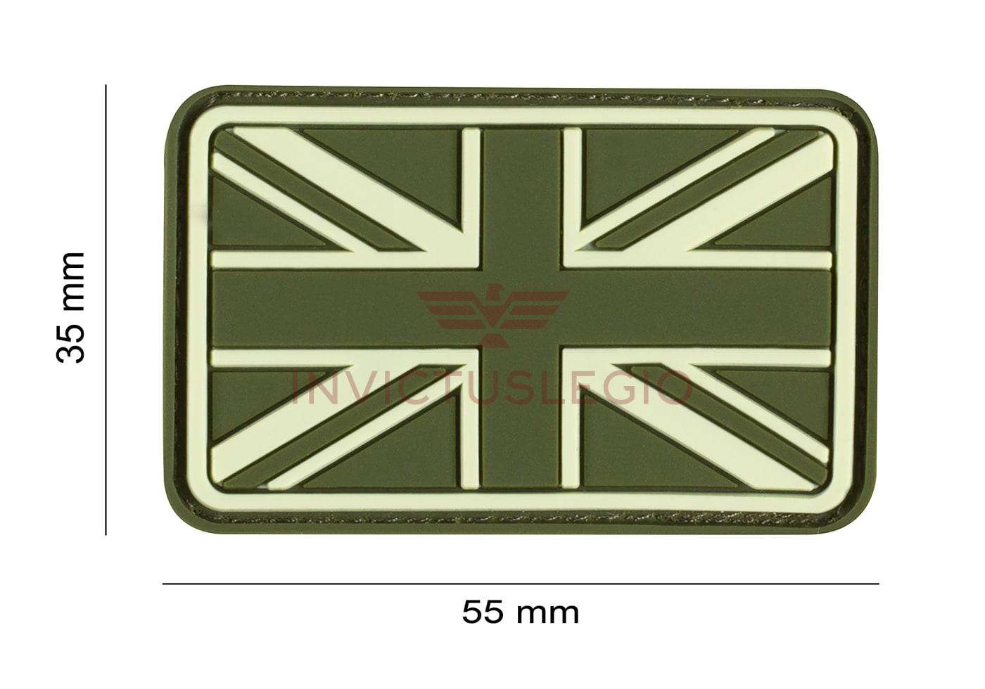 JTG SMALL GREAT BRITAIN FLAG RUBBER PATCH - INVICTUSLEGIO