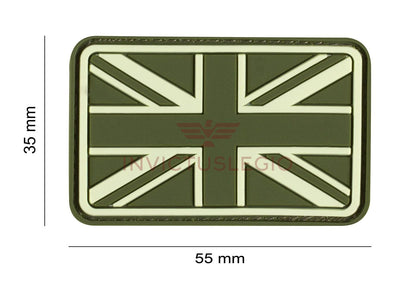 JTG SMALL GREAT BRITAIN FLAG RUBBER PATCH - INVICTUSLEGIO