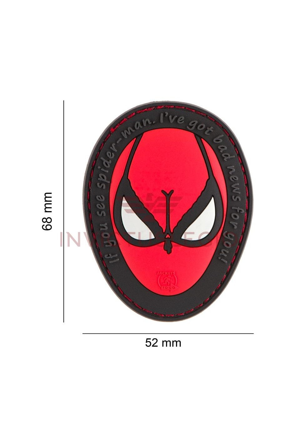 JTG SPIDERBOOBS RUBBER PATCH - INVICTUSLEGIO