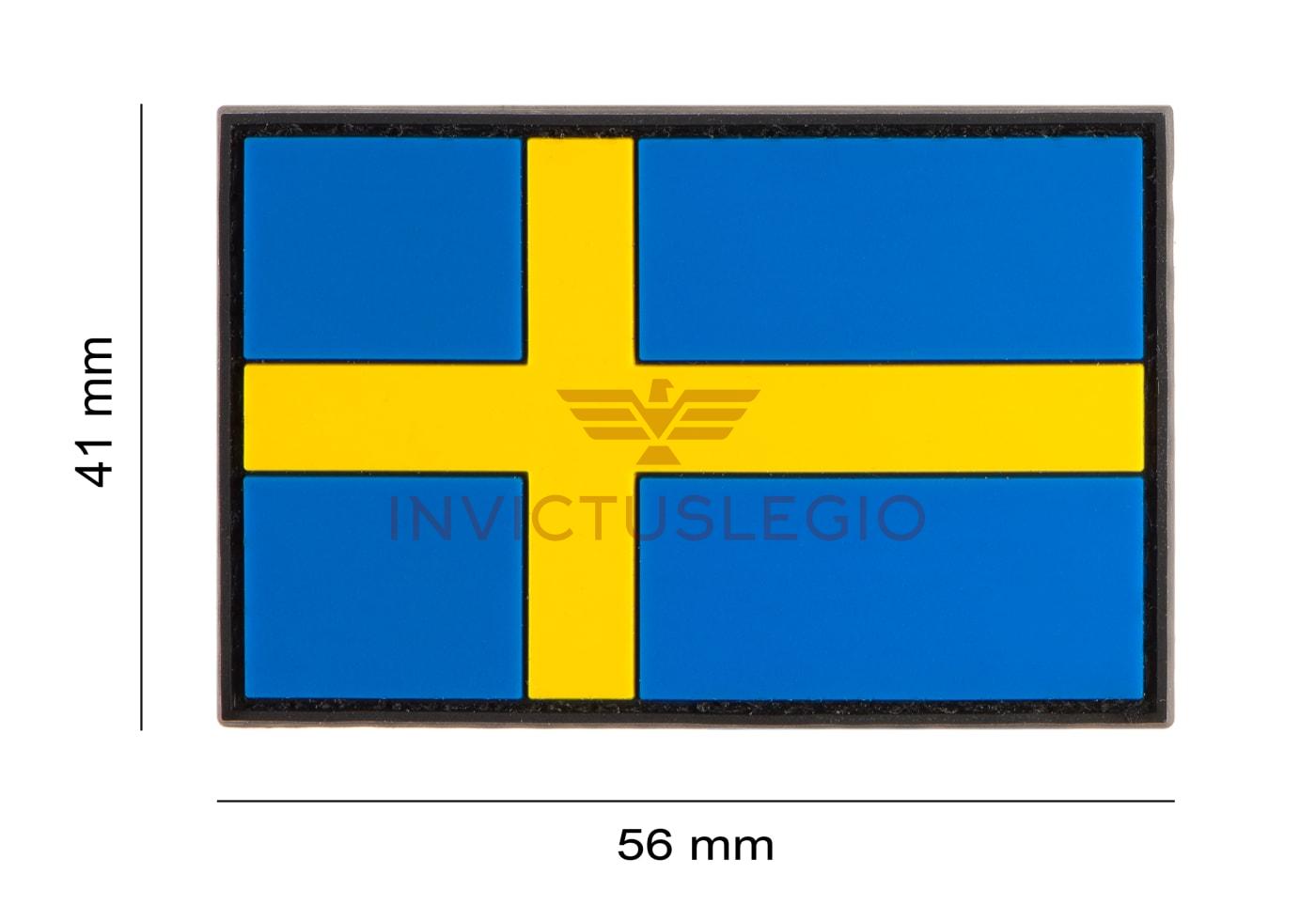 JTG SWEDEN FLAG RUBBER PATCH - INVICTUSLEGIO