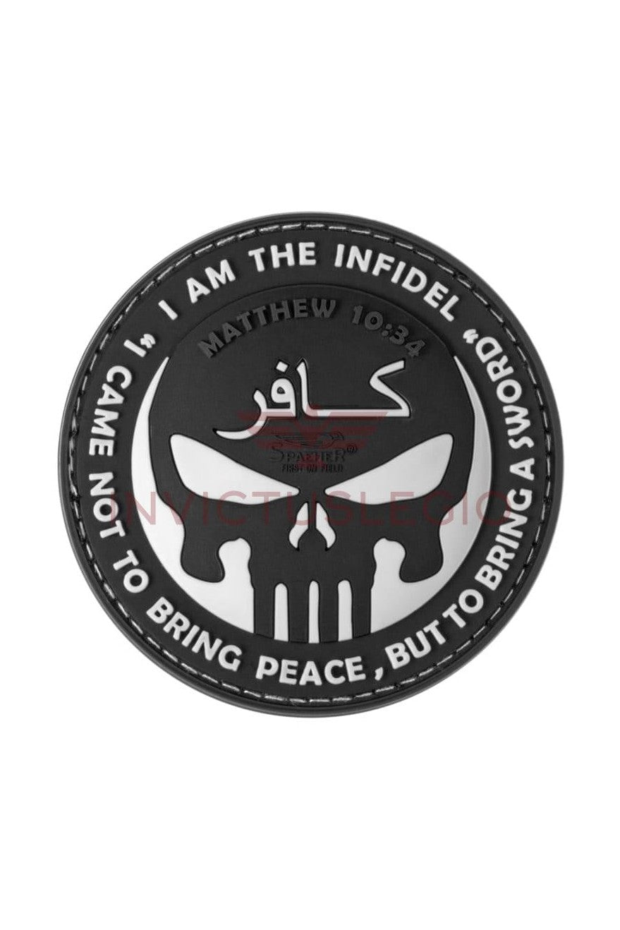 JTG THE INFIDEL PUNISHER RUBBER PATCH - INVICTUSLEGIO