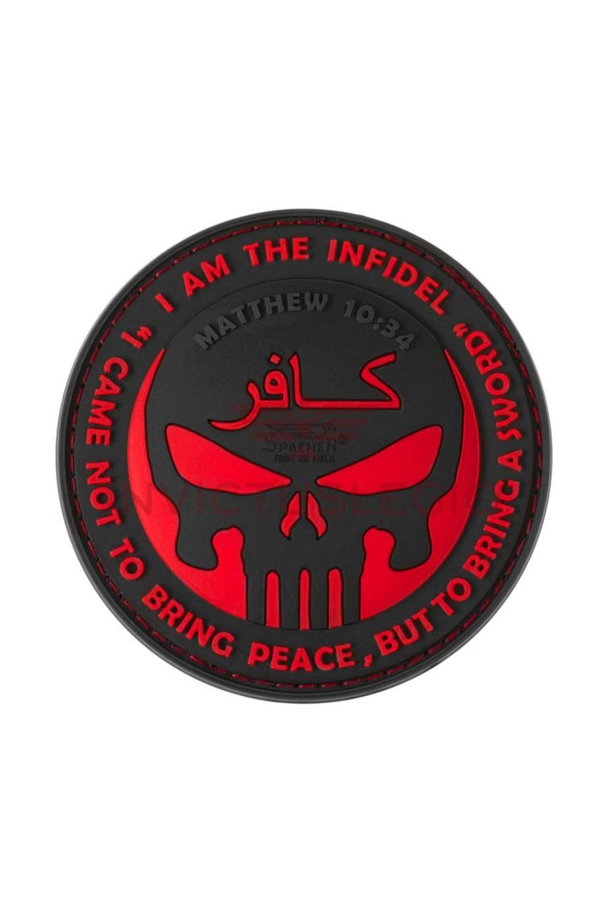 JTG THE INFIDEL PUNISHER RUBBER PATCH - INVICTUSLEGIO