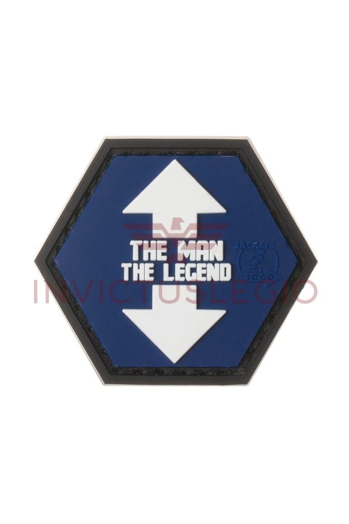 JTG THE MAN THE LEGEND RUBBER PATCH - INVICTUSLEGIO