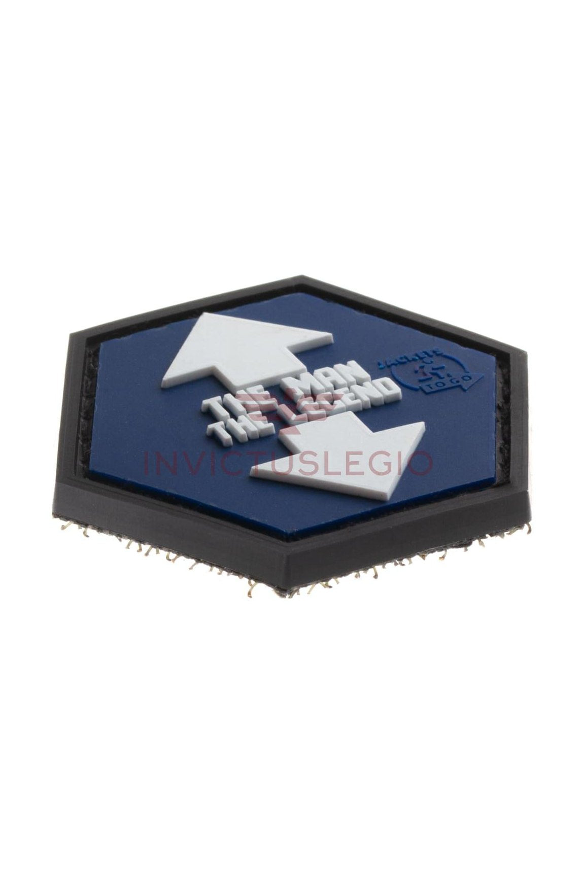 JTG THE MAN THE LEGEND RUBBER PATCH - INVICTUSLEGIO