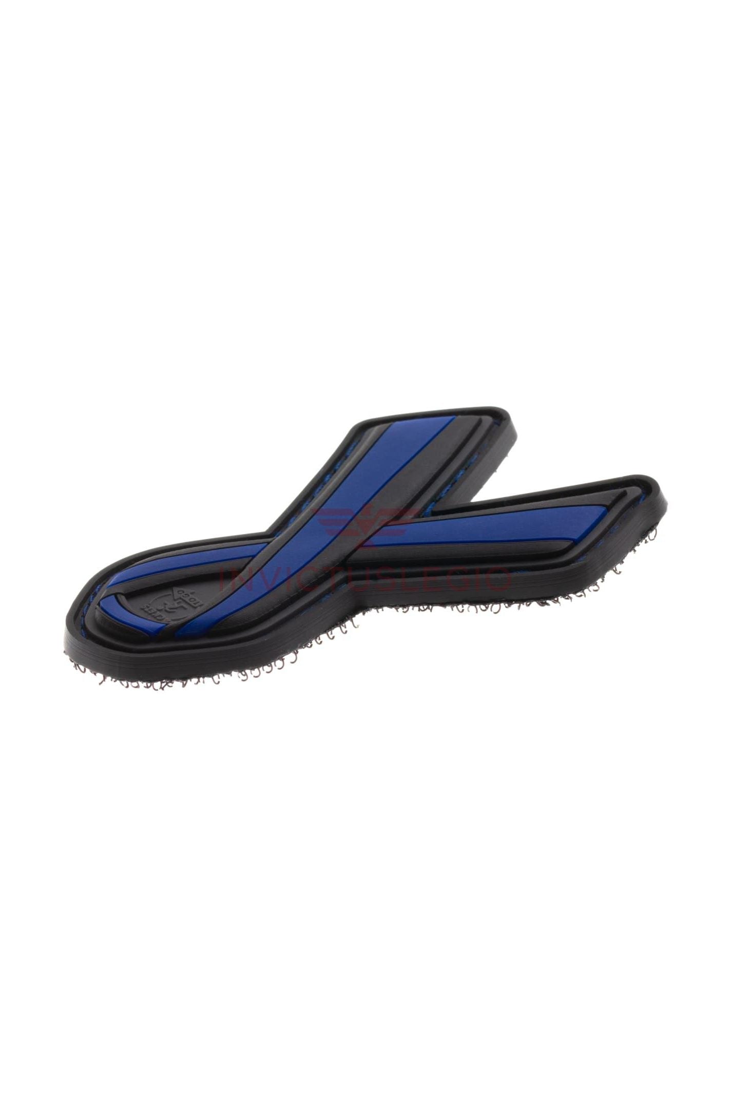 JTG THIN BLUE LINE RIBBON RUBBER PATCH - INVICTUSLEGIO