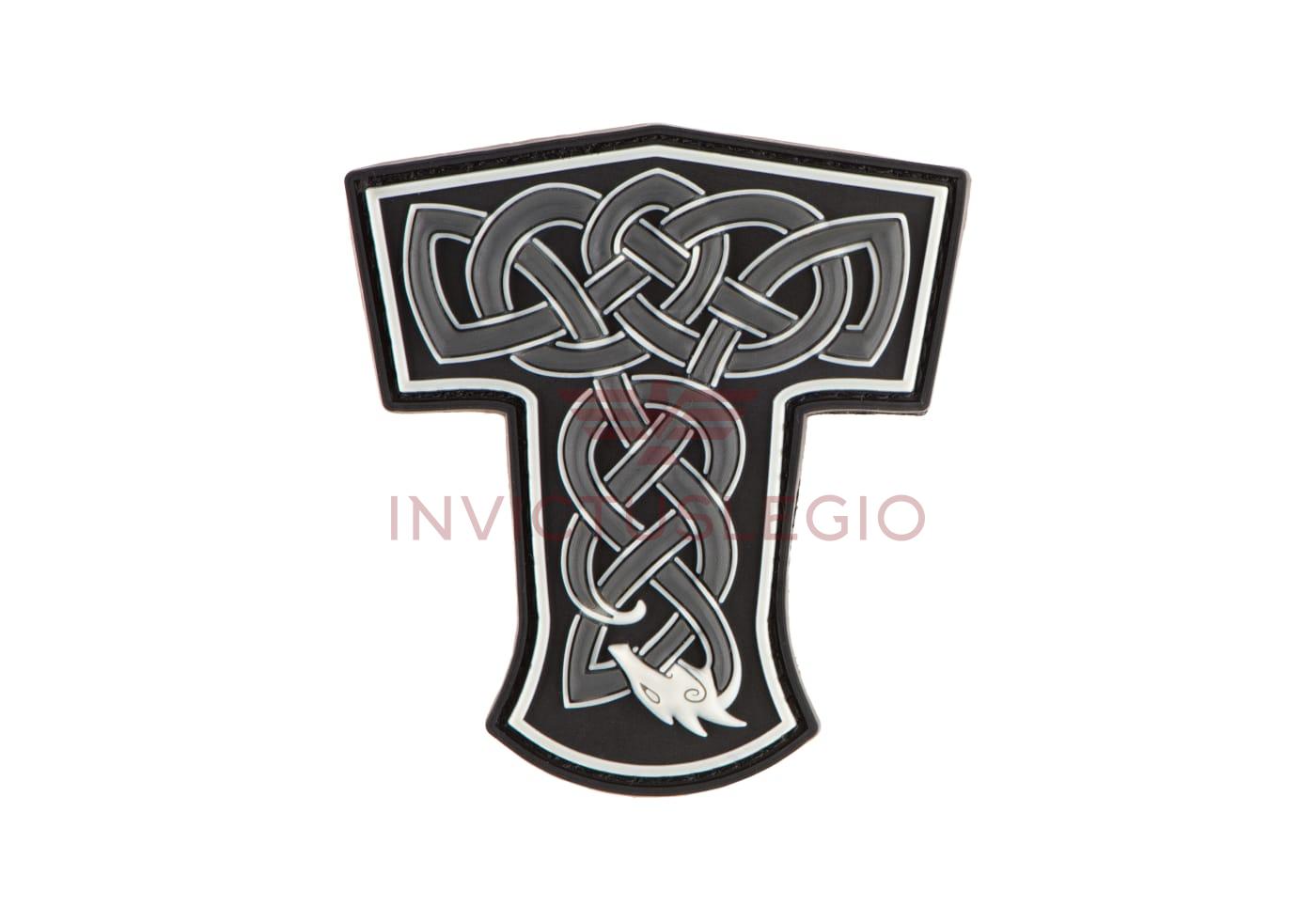 JTG THORS HAMMER DRAGON RUBBER PATCH - INVICTUSLEGIO