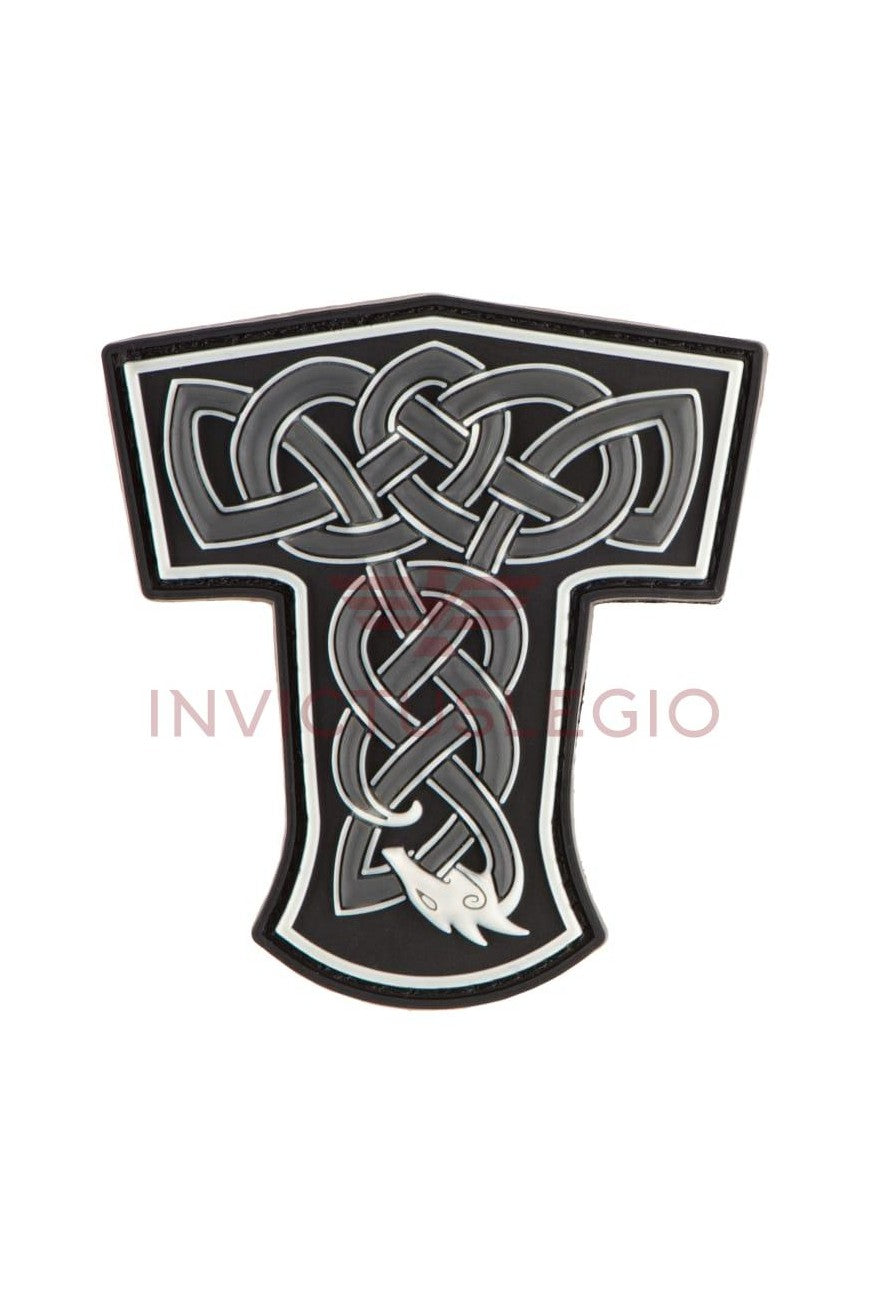JTG THORS HAMMER DRAGON RUBBER PATCH - INVICTUSLEGIO
