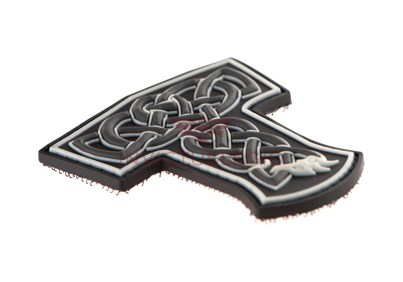 JTG THORS HAMMER DRAGON RUBBER PATCH - INVICTUSLEGIO