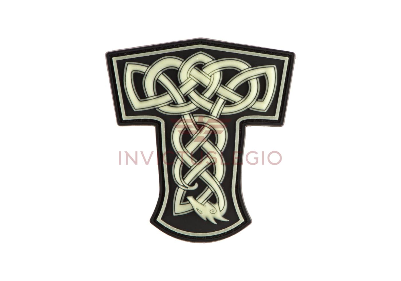 JTG THORS HAMMER DRAGON RUBBER PATCH - INVICTUSLEGIO